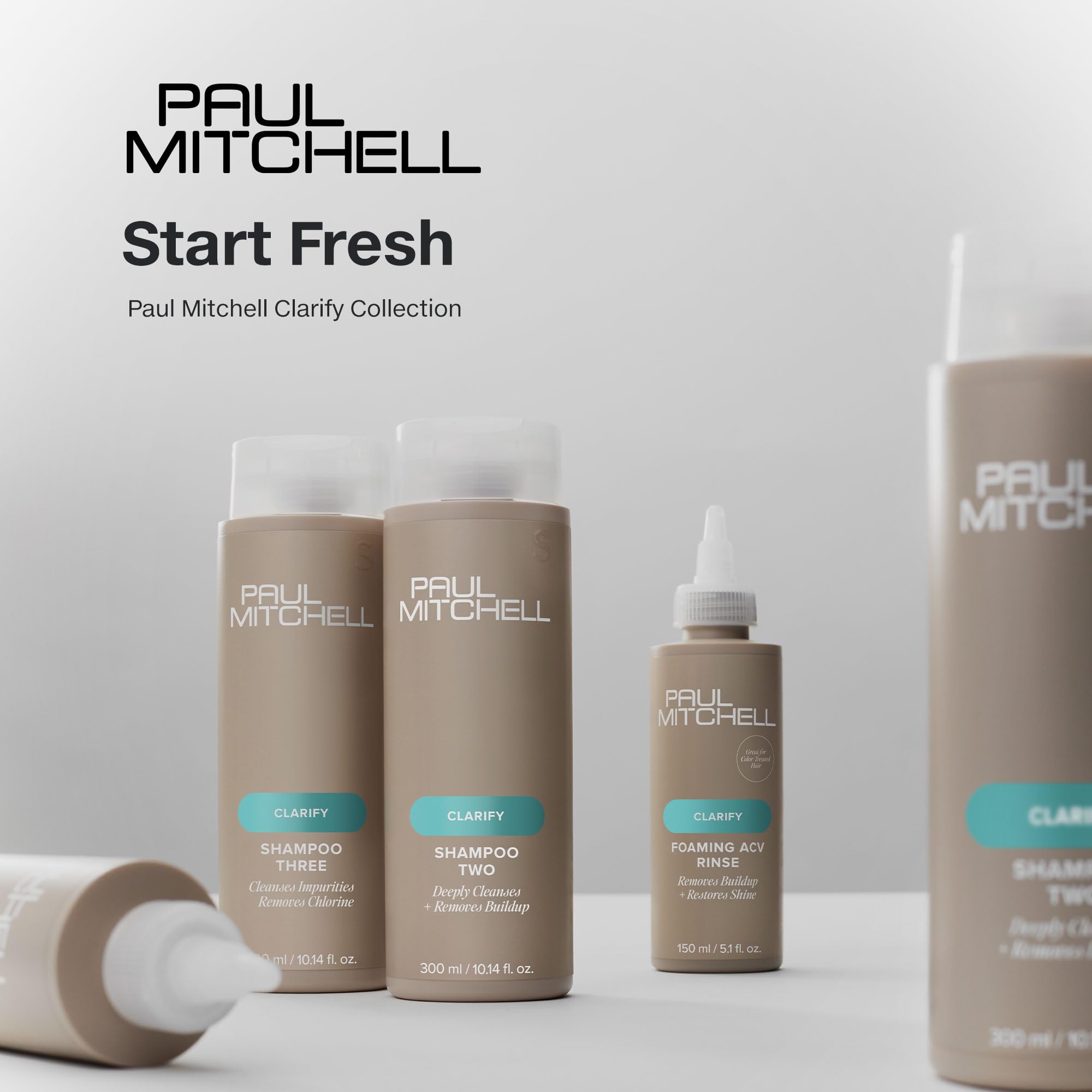 Paul Mitchell Shampoo Two suds close-up conveys clarifying depth and scalp refreshment