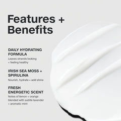 Paul Mitchell Sheer Hydration Conditioner damp-hair application image suggests easy detangling.