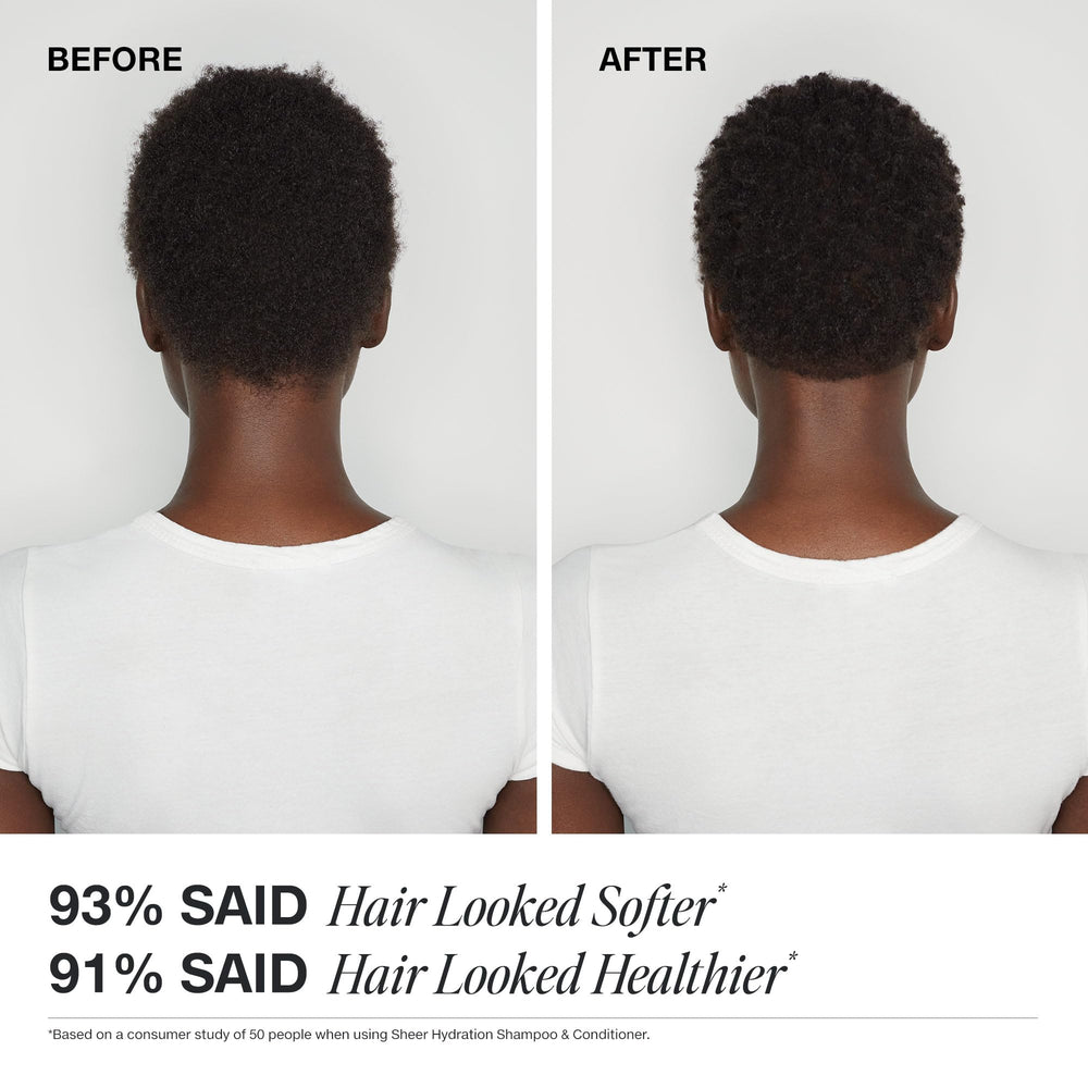 Paul Mitchell Sheer Hydration shampoo lather forms for glossy shine