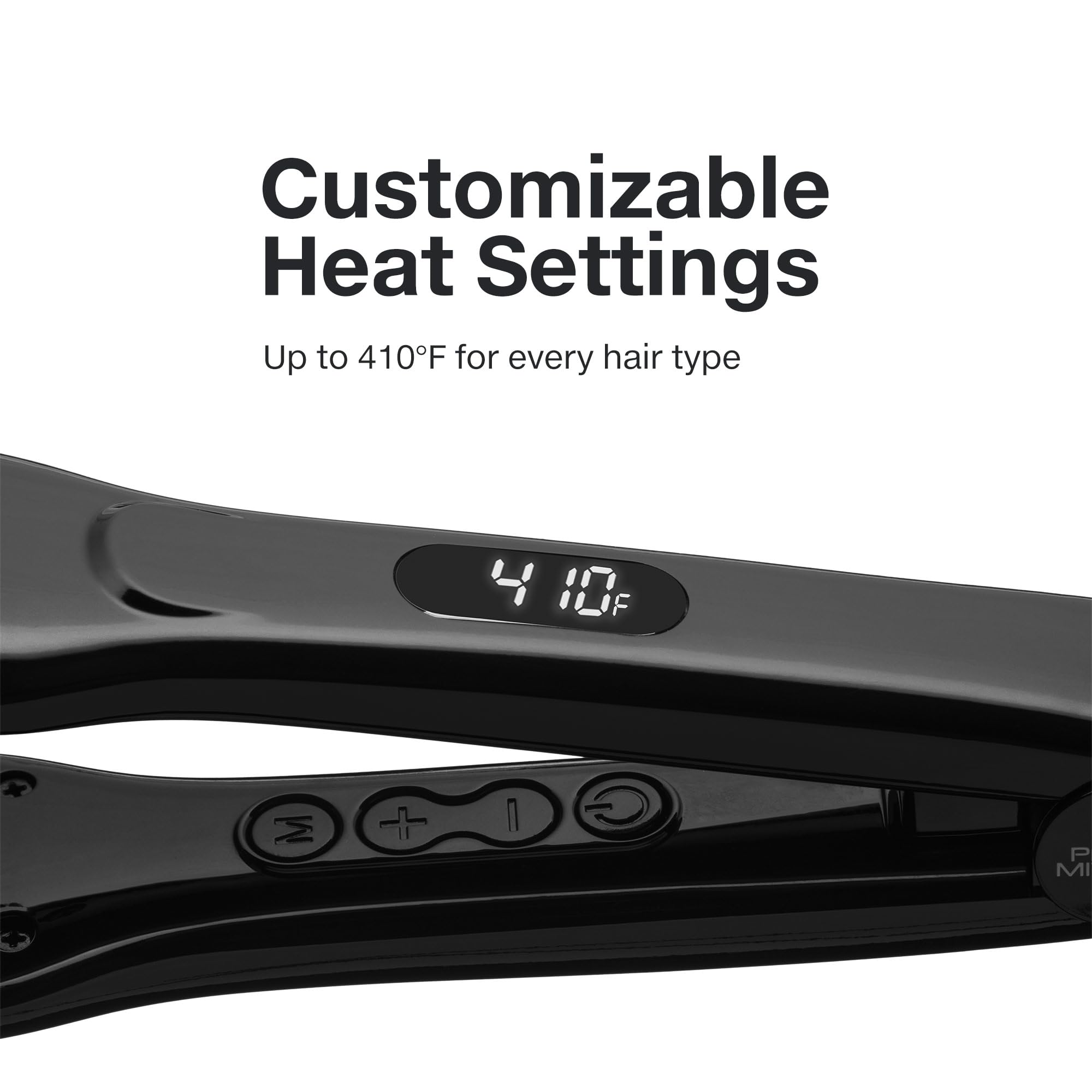 Paul Mitchell Smooth+ XL Black plate flat iron for long or thick hair