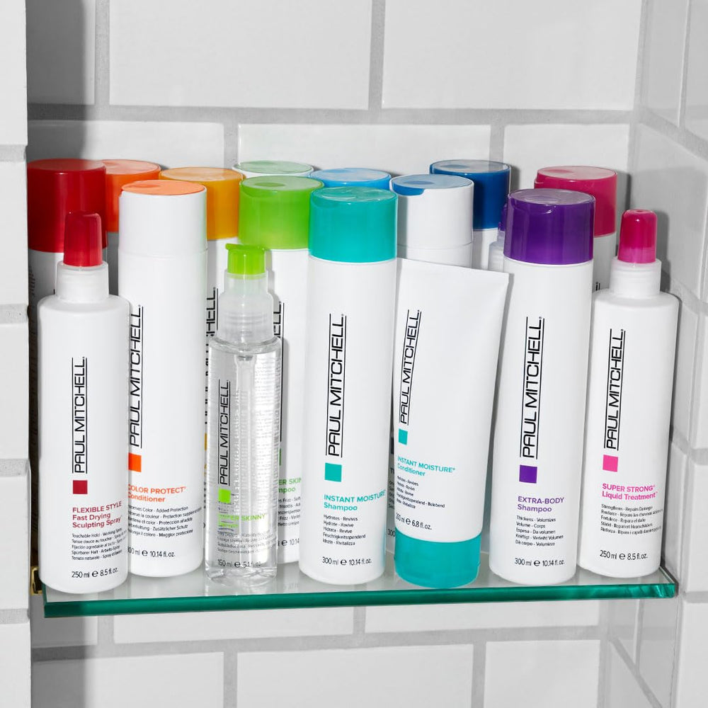 Soft, healthy-looking hair texture following Paul Mitchell conditioner use
