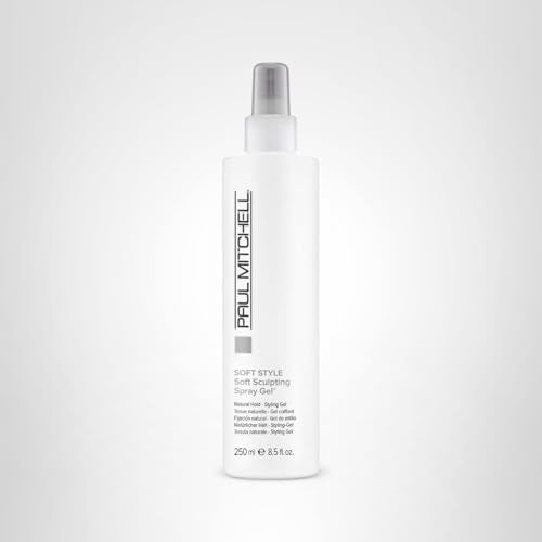 Paul Mitchell Soft Sculpting Spray Gel curl definition for natural texture.