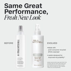 Paul Mitchell Soft Sculpting Spray Gel misting for lightweight control