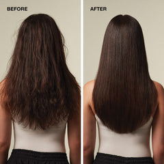 Paul Mitchell Straight Works Serum Gel hair after use delivers soft, silky results.