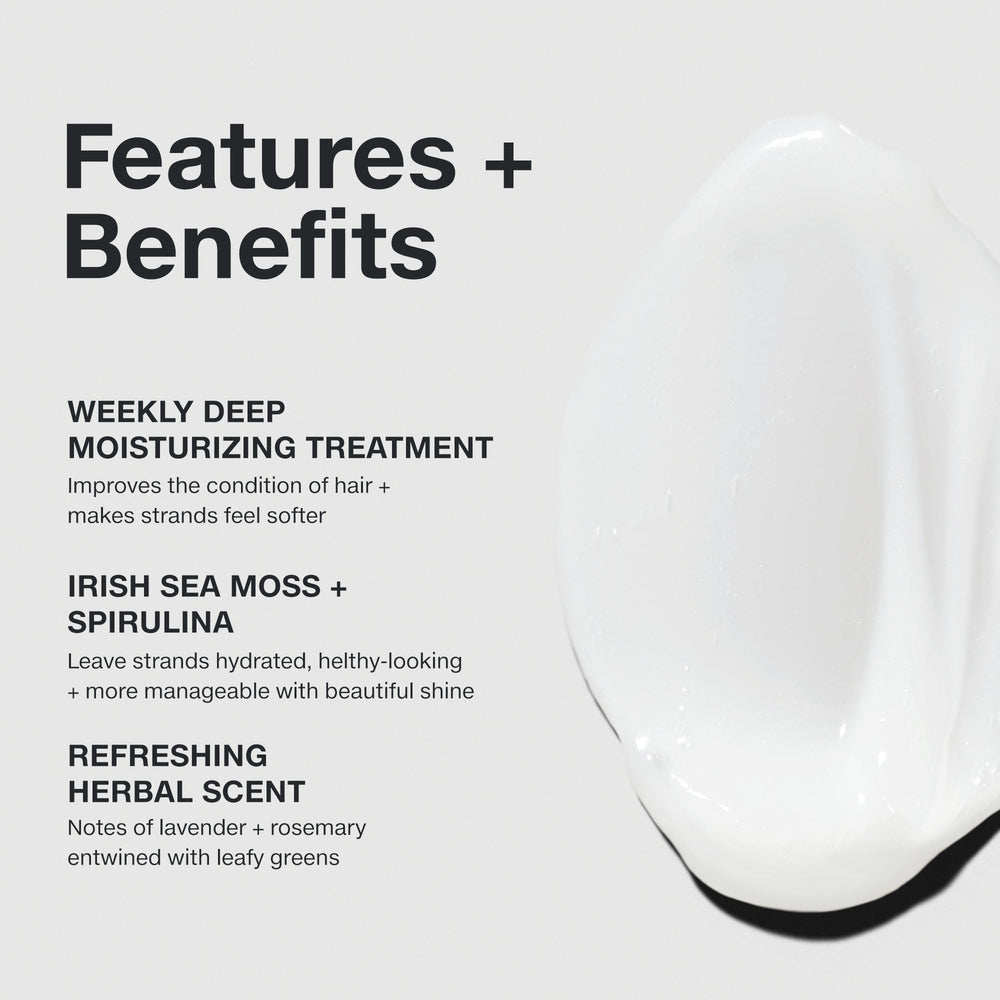 Paul Mitchell Super-Charged Treatment jar shows luxurious weekly mask for moisture.