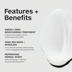 Paul Mitchell Super-Charged Treatment jar shows luxurious weekly mask for moisture.