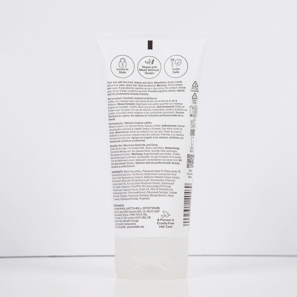 Coarse hair control with Paul Mitchell Sculpting Gel