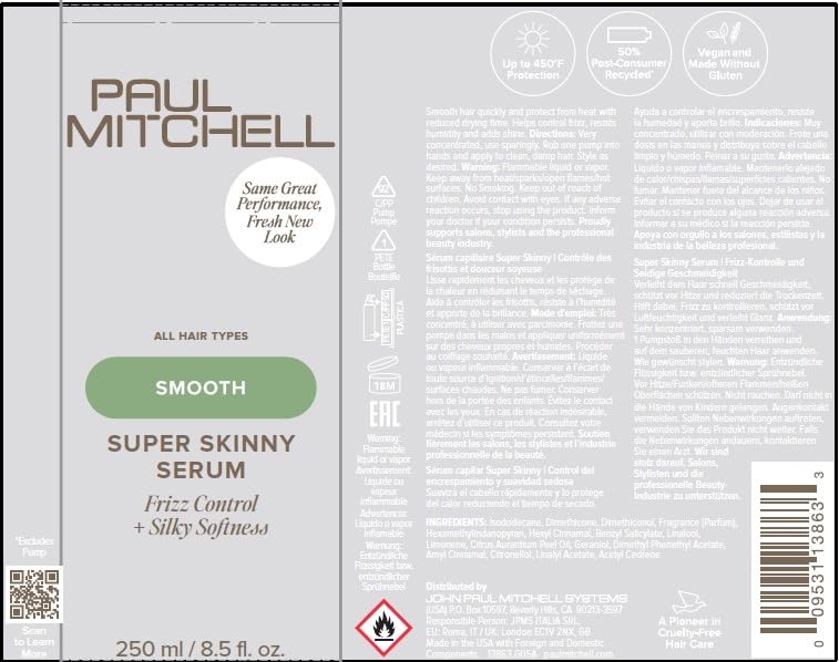 Paul Mitchell Super Skinny Serum suitable for all hair types including fine hair