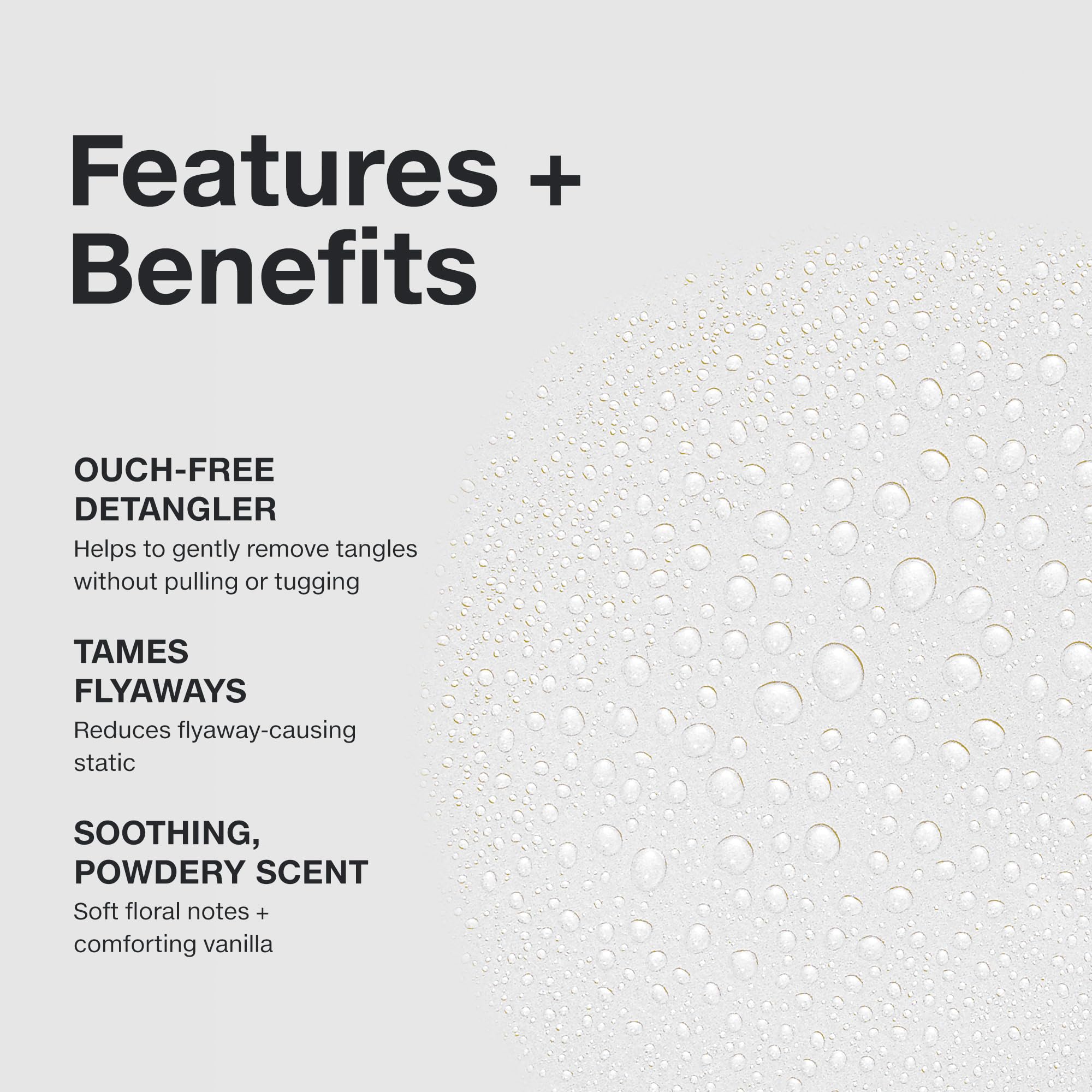 Paul Mitchell Taming Spray demonstrates static reduction for smoother strands.