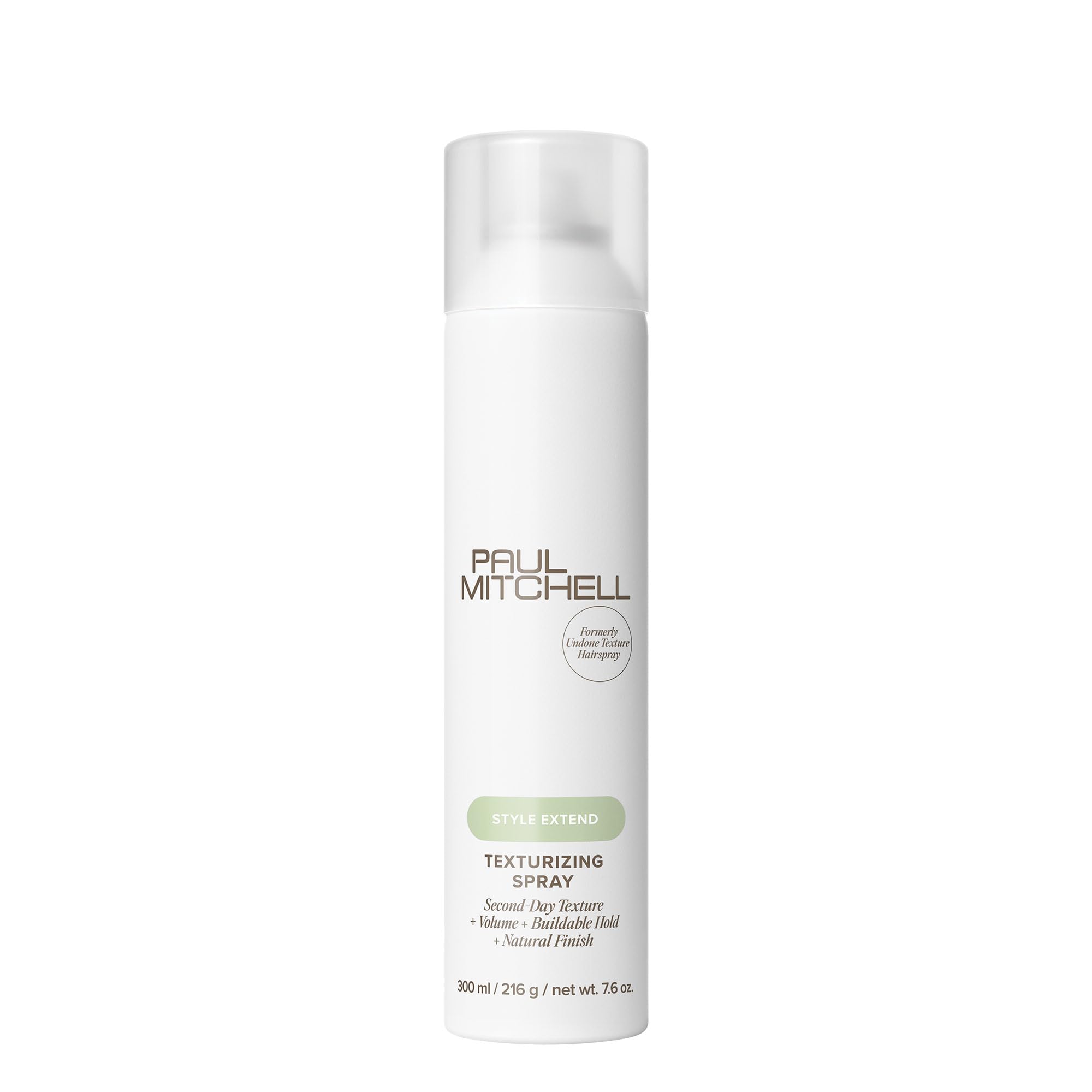 Paul Mitchell Texturizing Spray bottle delivers flexible texture for everyday styling