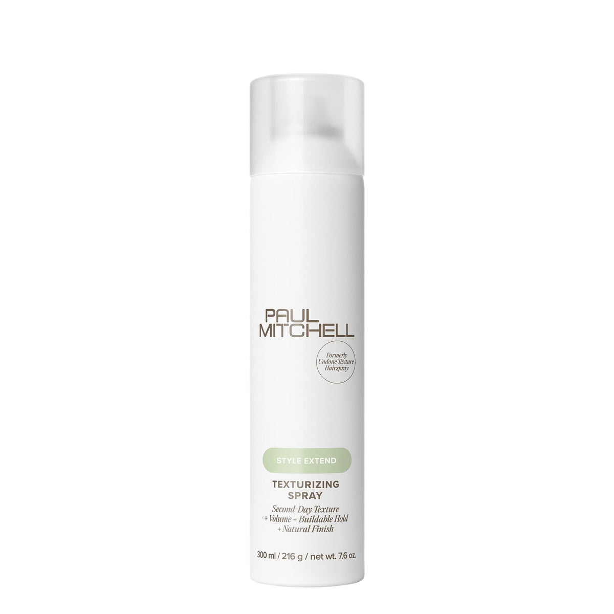 Paul Mitchell Texturizing Spray bottle delivers flexible texture for everyday styling