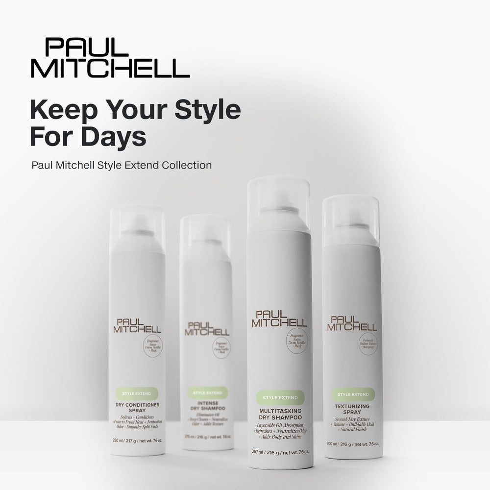 Paul Mitchell Texturizing Spray close-up of light, clean fragrance notes