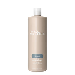 Paul Mitchell The Conditioner bottle front shows lightweight leave-in moisture for all hair types.