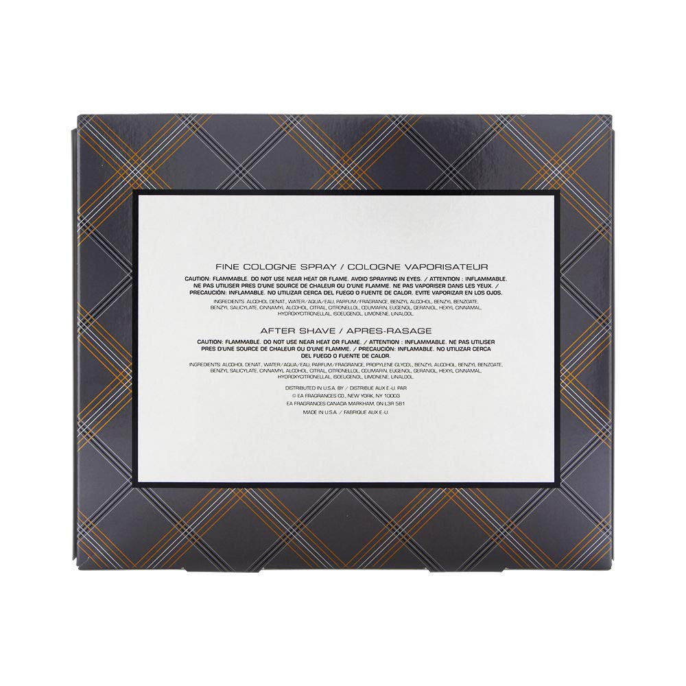 Paul Sebastian gift-set packaging display highlights timeless masculine fragrance
