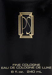 Paul Sebastian 8oz bottle side view evokes timeless masculine style