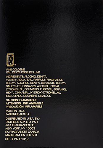 Paul Sebastian cologne packaging dimensions ideal for travel and splash use