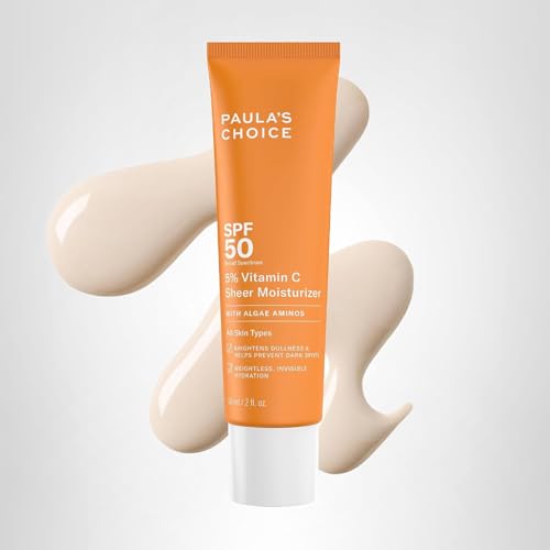 Paula's Choice vitamin C sunscreen in travel-friendly packaging supports daily protection.