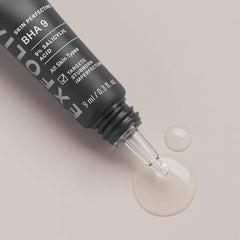 Paula's Choice BHA 9 application on skin targets blackheads with gentle exfoliation
