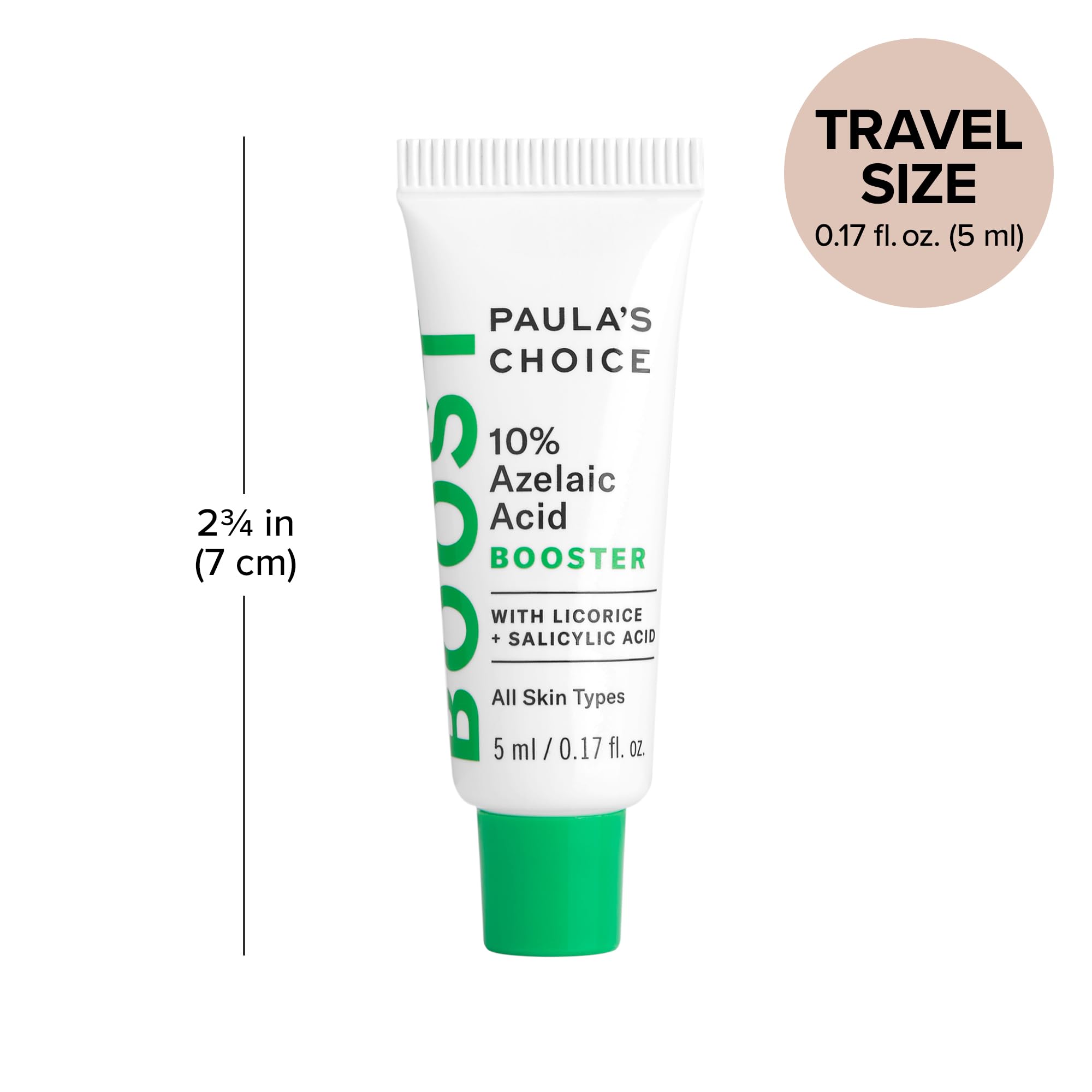 Paula’s Choice booster dropper dispenses precise doses for consistent daily use.