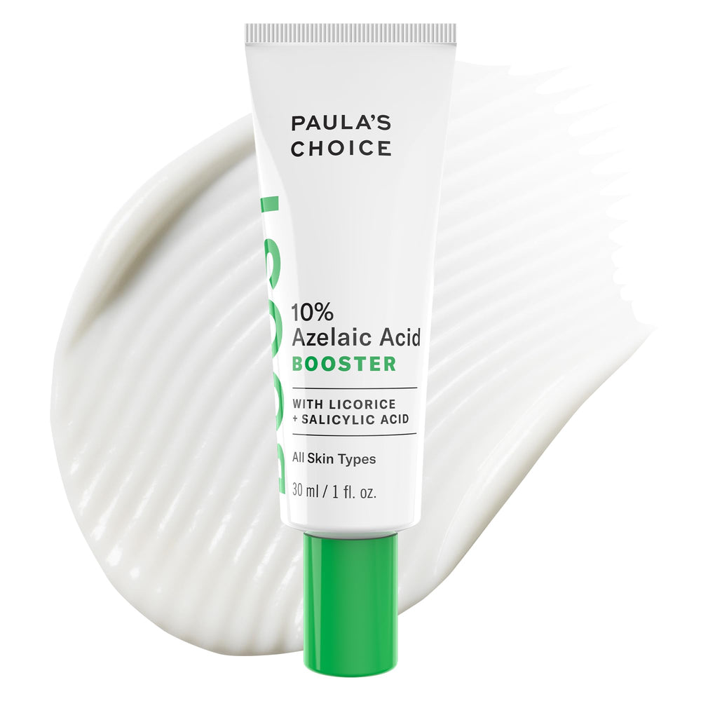 Paula's Choice BOOST azelaic acid bottle front for a clear-skin routine.
