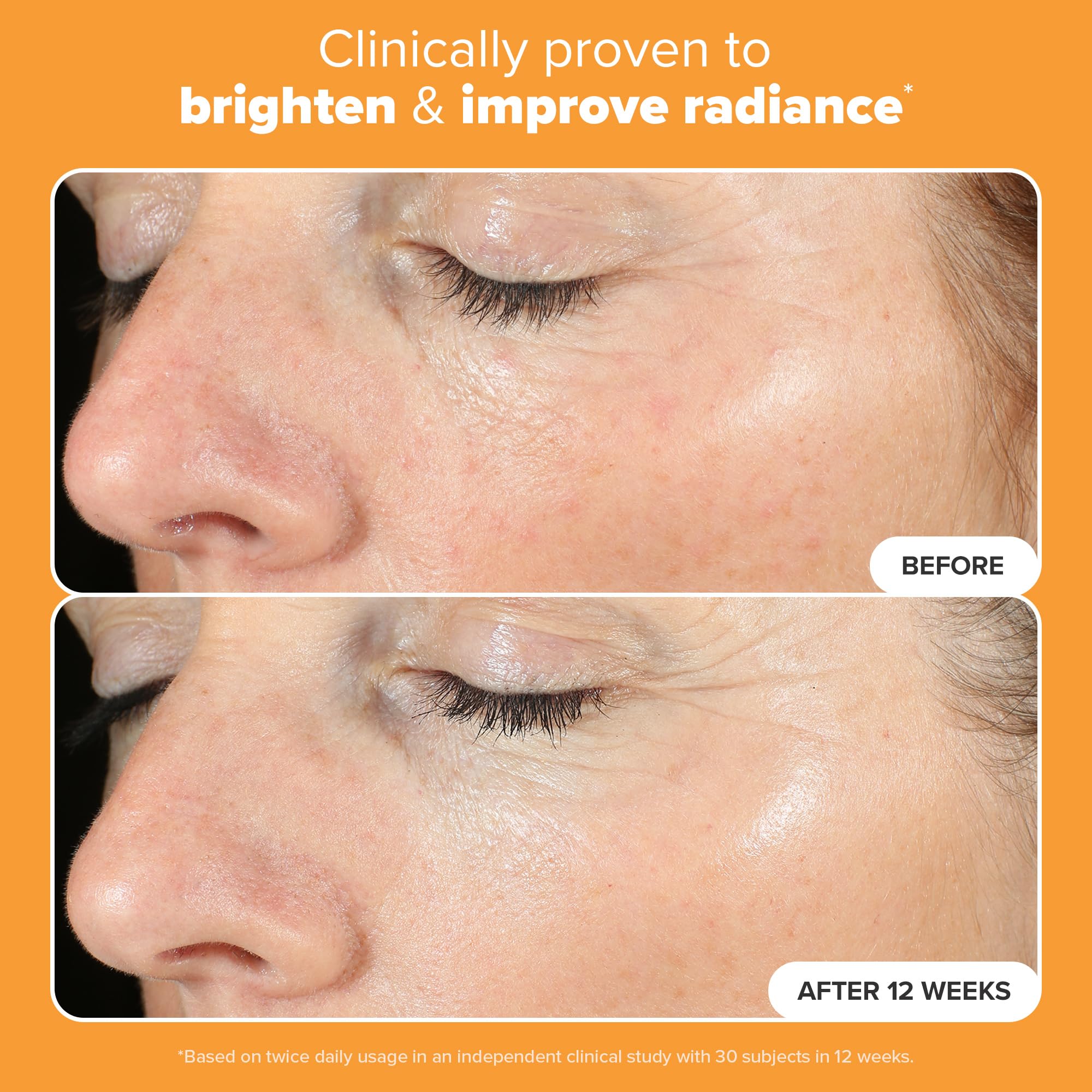 Paula's Choice BOOST C15 serum vitamin C label highlights brightening potential.