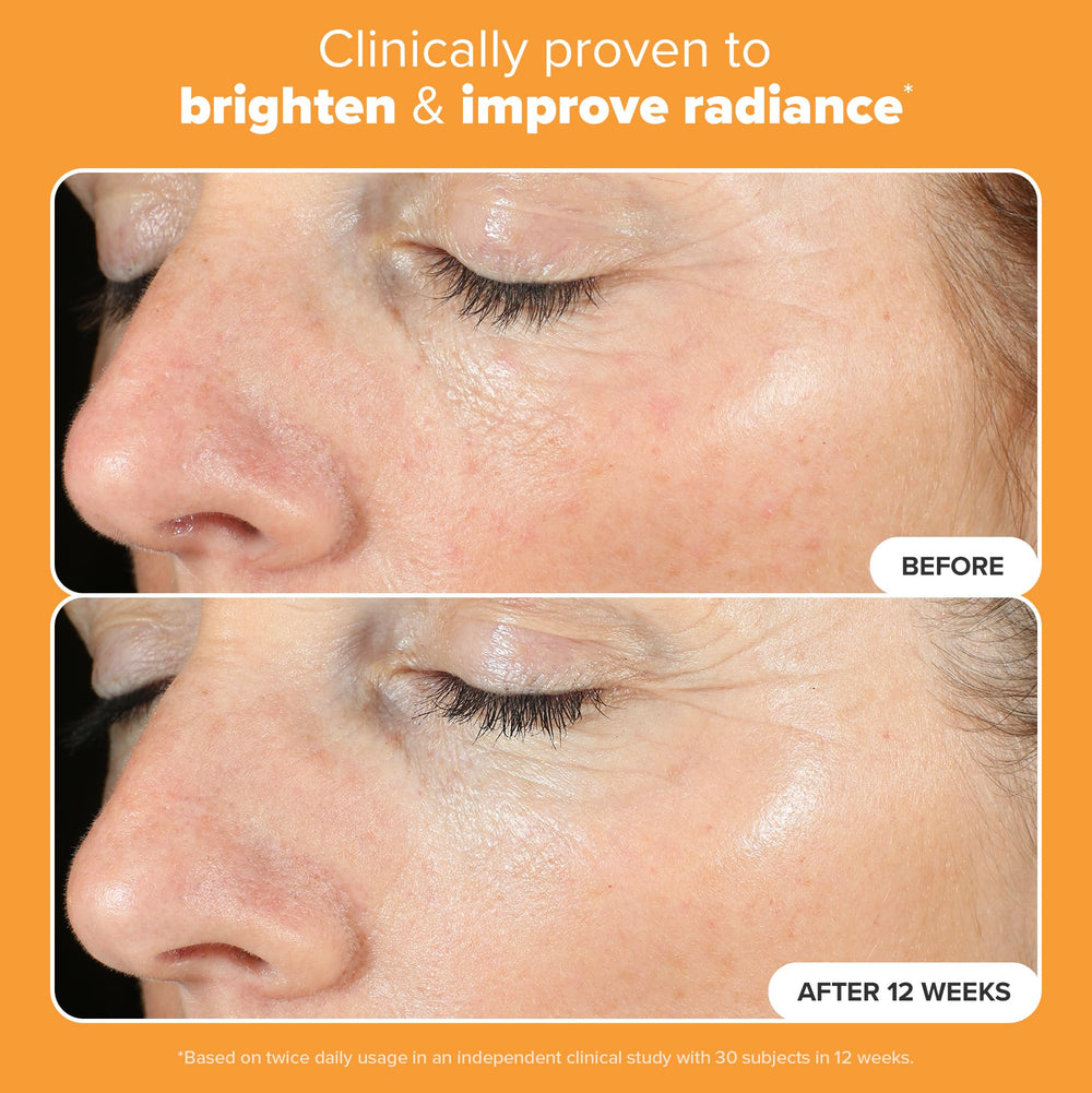Paula's Choice BOOST C15 serum vitamin C label highlights brightening potential.