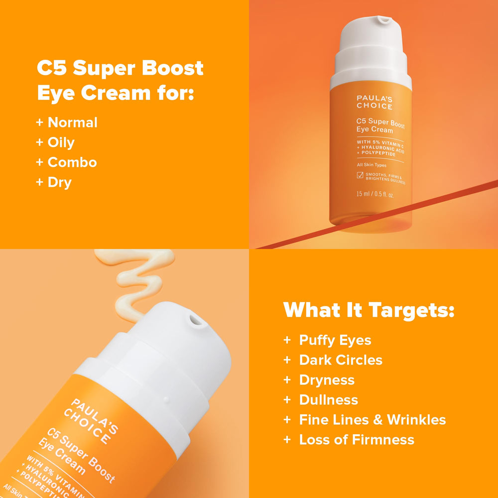 Paula's Choice C5 Air-tight packaging preserves potency and stability of actives