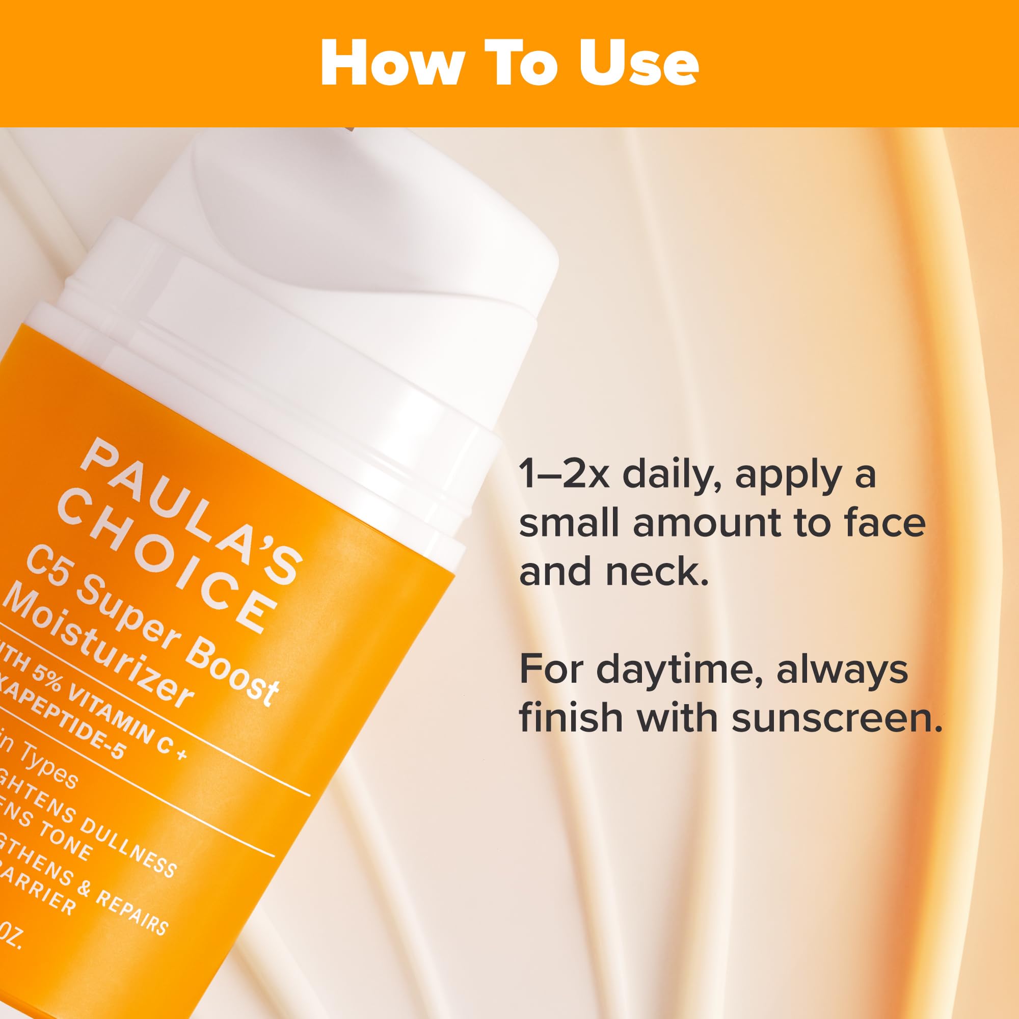 Paula's Choice C5 Super Boost air-tight container preserves vitamin C potency for consistent results.