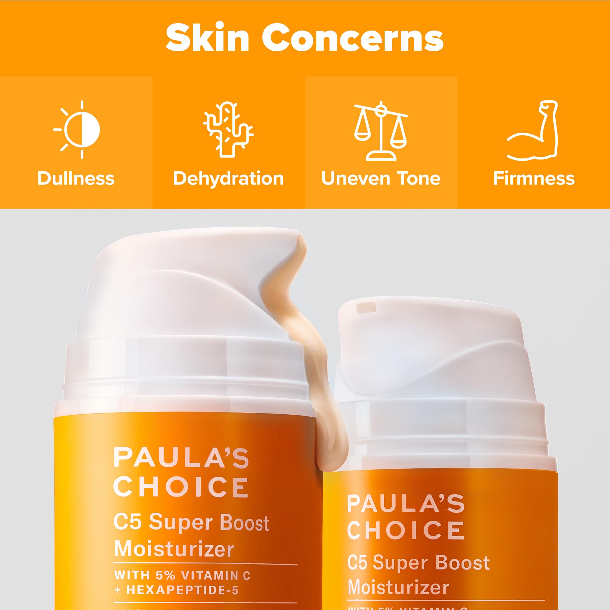 Paula's Choice C5 Super Boost application rub demonstrates easy daily absorption.