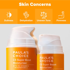 Paula's Choice C5 Super Boost application rub demonstrates easy daily absorption.