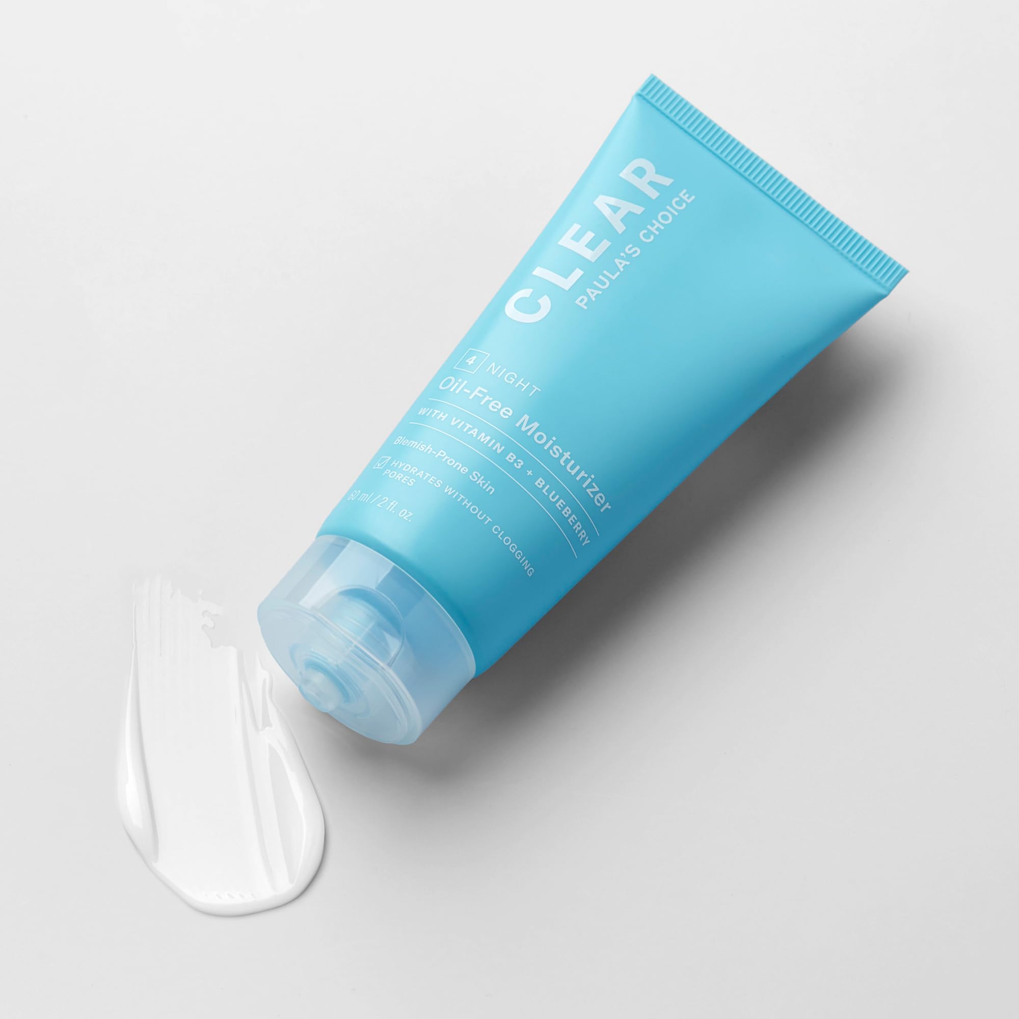 Paula's Choice CLEAR Oil-Free Moisturizer shown with daytime SPF pairing