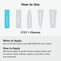 Paula's Choice CLEAR Pore Normalizing Cleanser removes dirt and makeup for a refreshing cleanse.