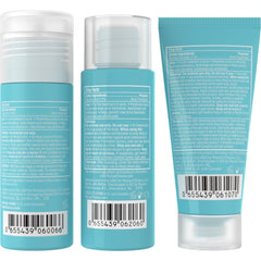 Paula's Choice Clear Regular Strength Acne Kit packaging front showcases travel-friendly design.