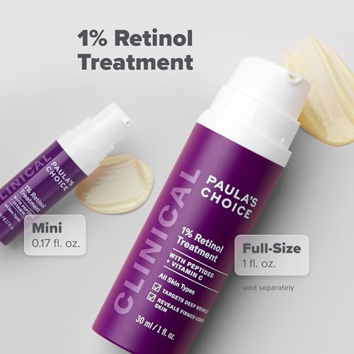 Paula's Choice Clinical 1% Retinol antiaging formula supports daily skincare
