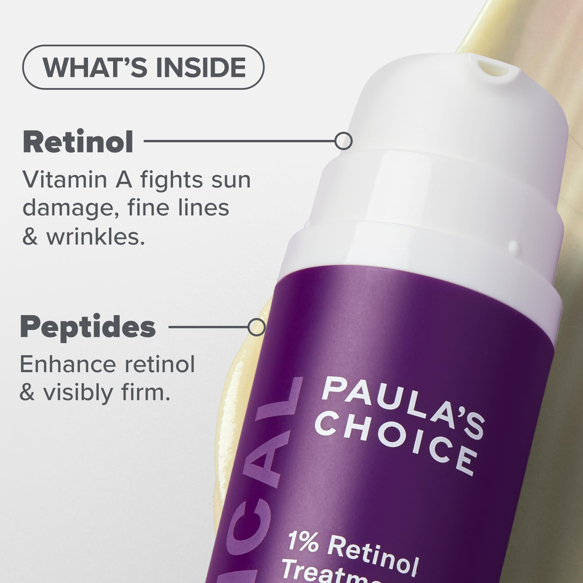 Fragrance-free Paula's Choice bottle designed for sensitive-skin users.
