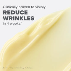 Paula's Choice Clinical 1% Retinol with peptides texture illustrates hydration and firmness