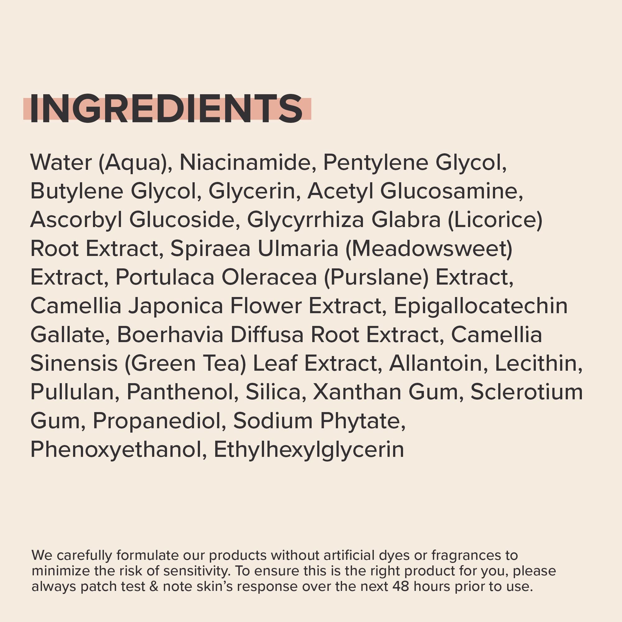 Paula's Choice clinical niacinamide bottle with ingredients graphic hints at brightening and pore refinement.