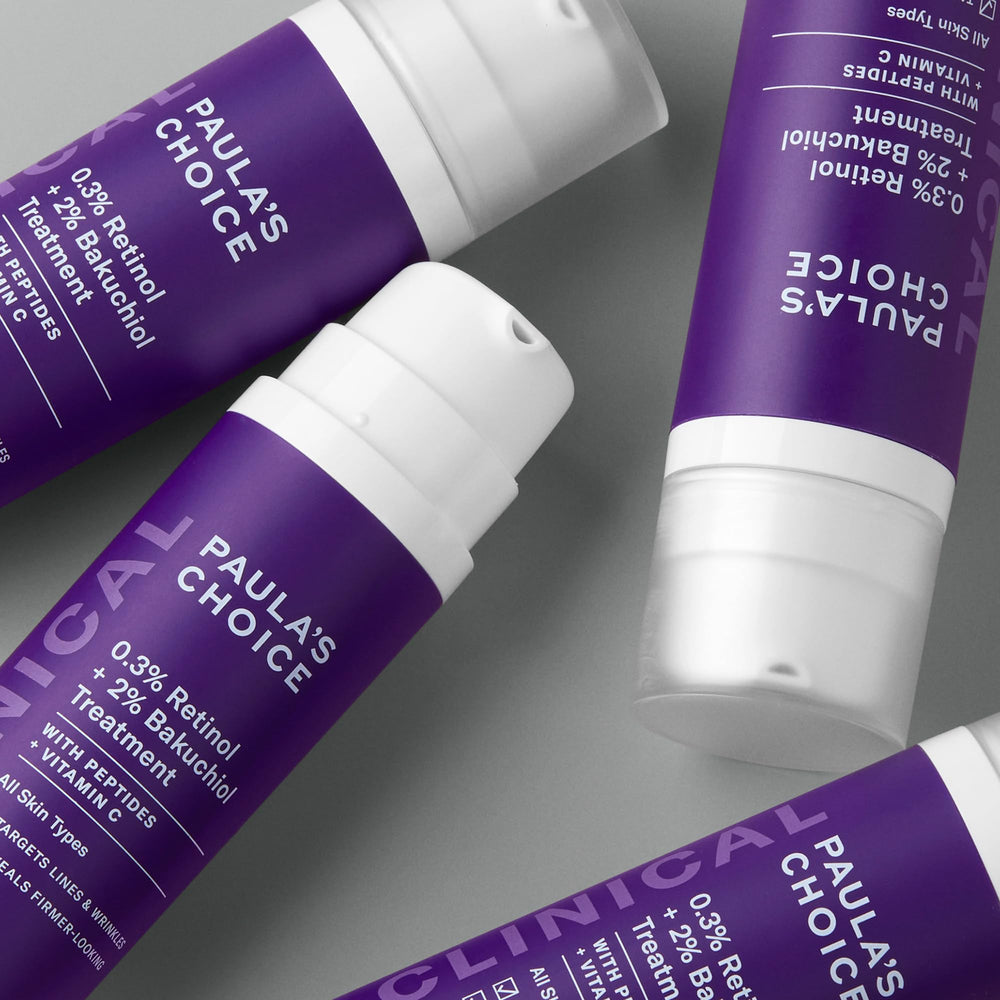Paula's Choice Clinical serum fragrance-free label communicates gentle, non-scent skincare
