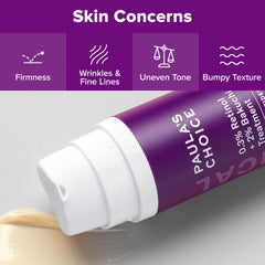 Paula's Choice Clinical serum ingredients close-up shows ceramides and hyaluronic acid support