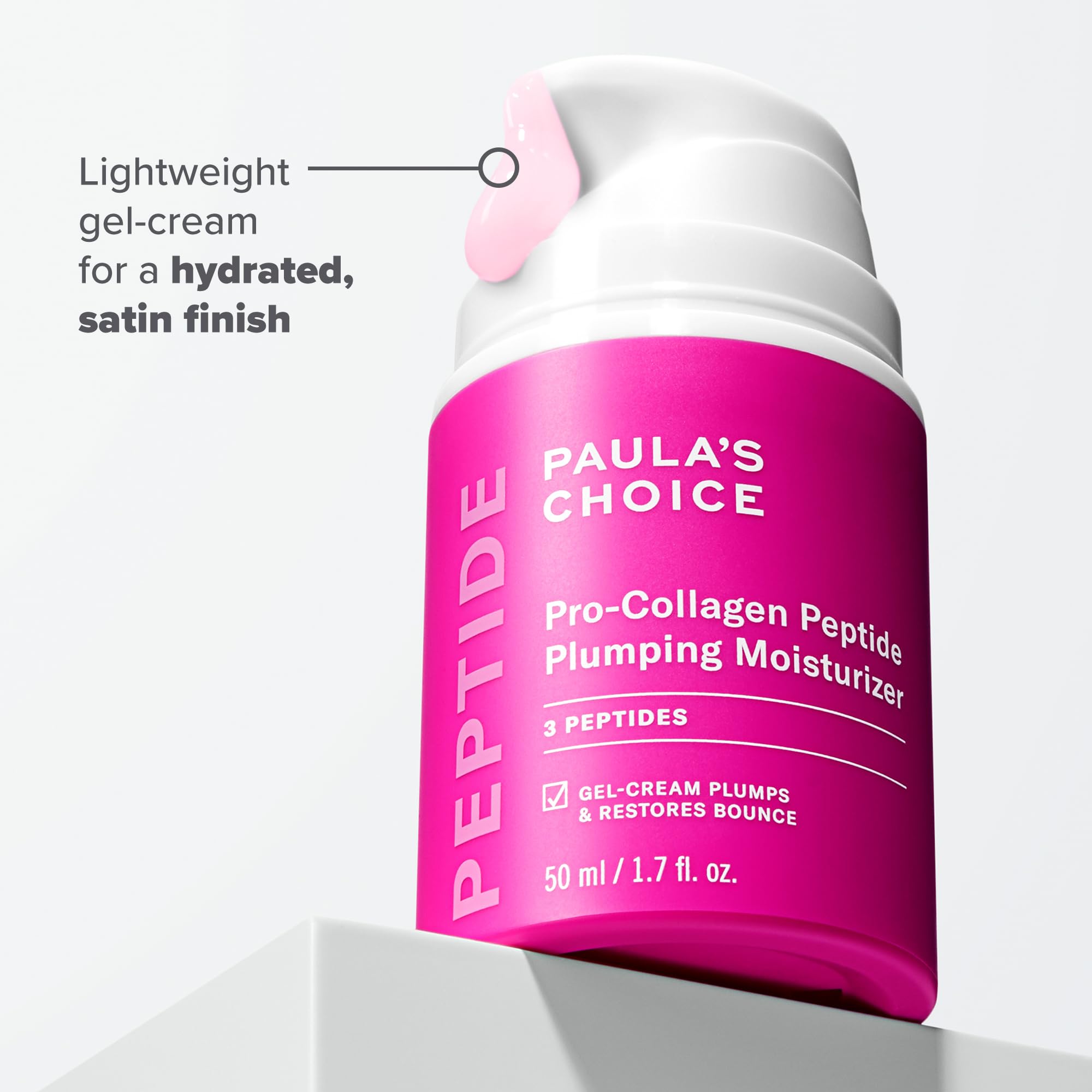 Paula's Choice skin close-up shows plump-looking skin after use