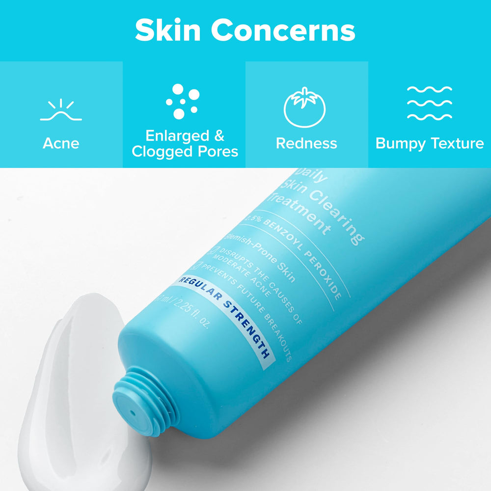 Paula's Choice fragrance-free acne treatment packaging, ideal for sensitive skin.