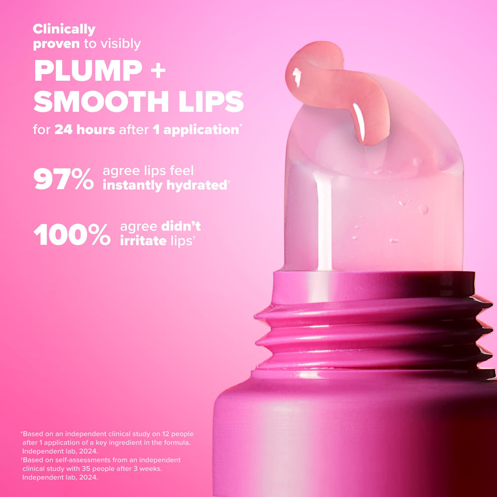 Paula's Choice lip balm being applied for instant hydration.