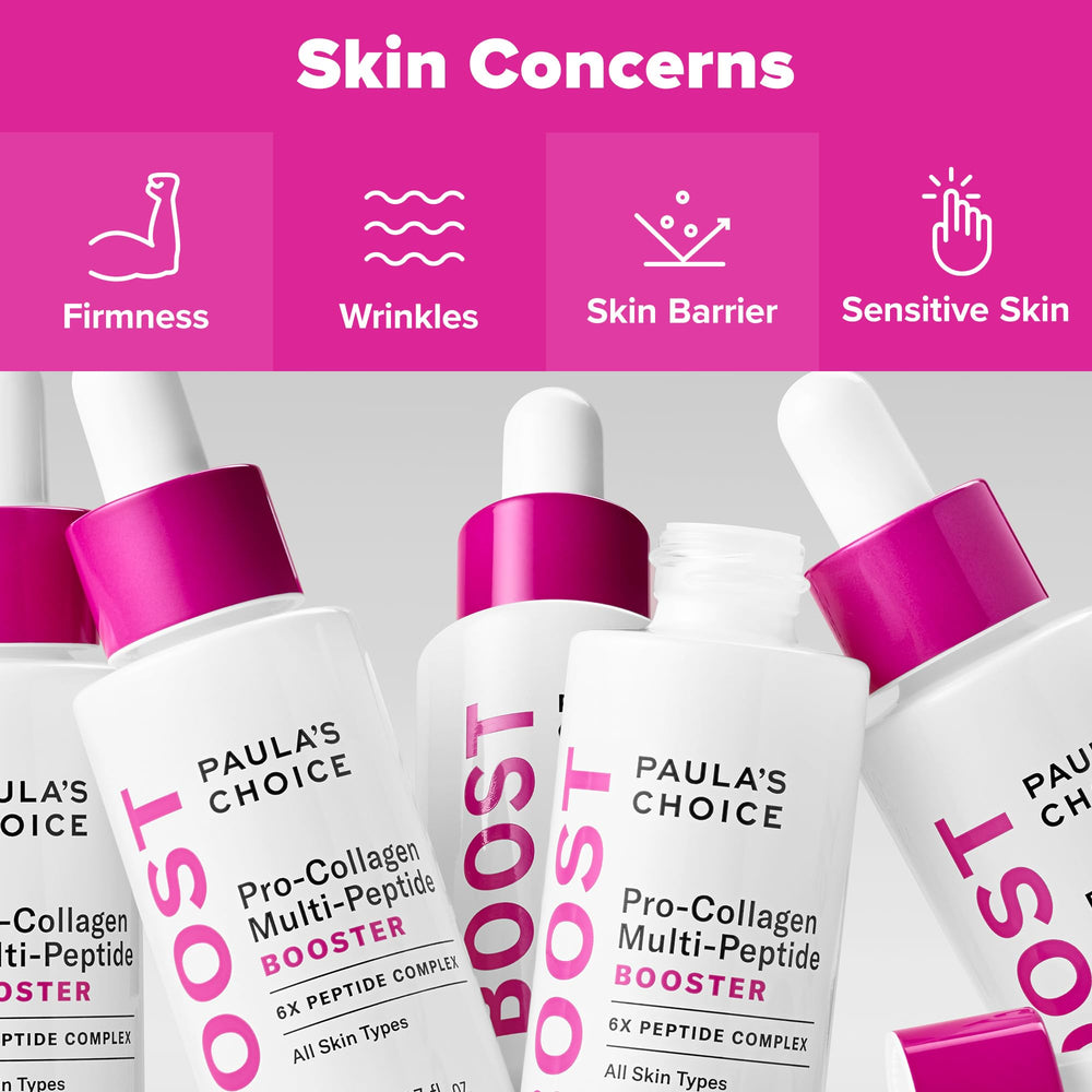 Paula's Choice Pro-Collagen serum after application for firmer-looking skin