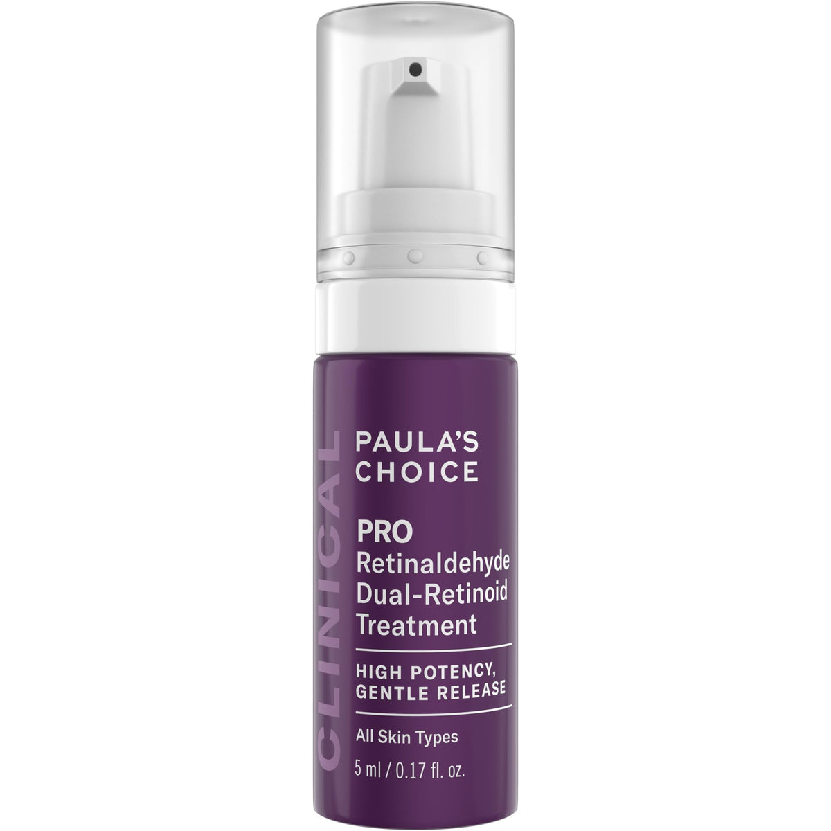 Paula's Choice Pro Retinaldehyde dual-retinoid application closeup showing precise dosing for smoother skin