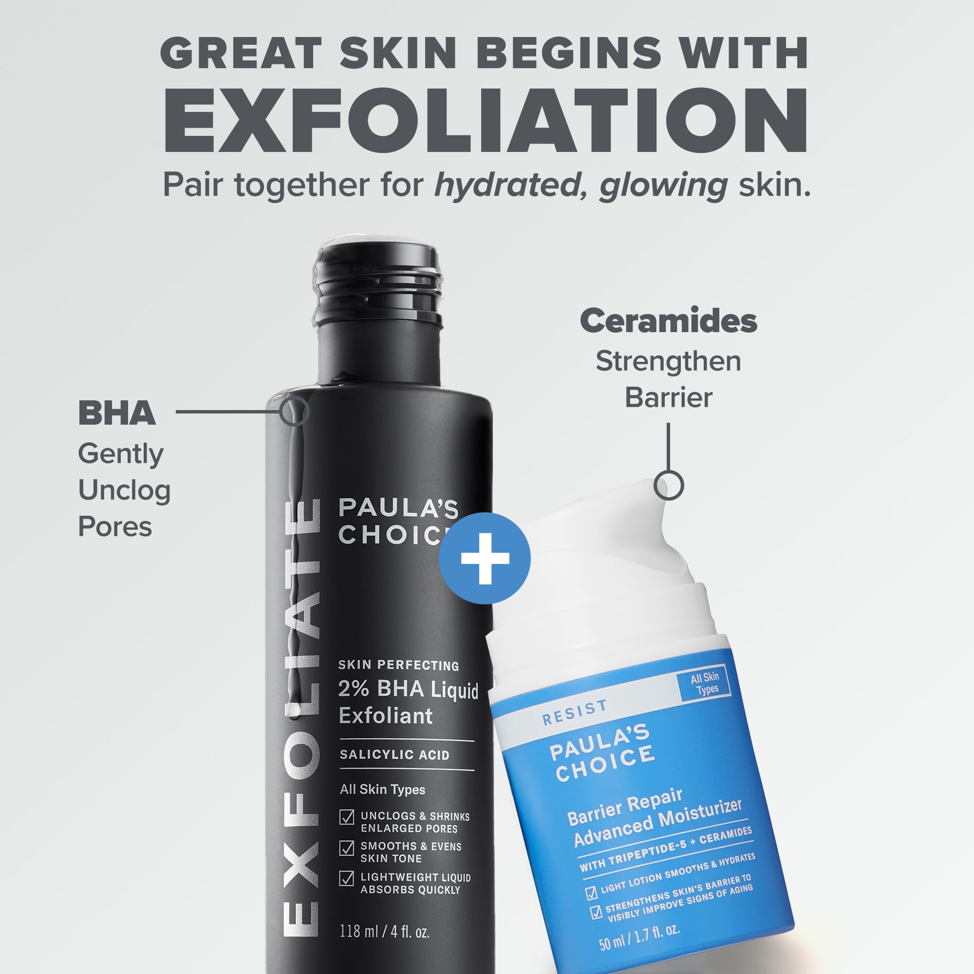 Paula's Choice RESIST Barrier Repair all-skin-types image emphasizes universal suitability.