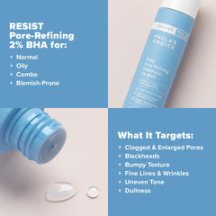 Paula's Choice RESIST daily pore refining treatment-application-step demonstrates easy-on, fast-absorbing daily use.