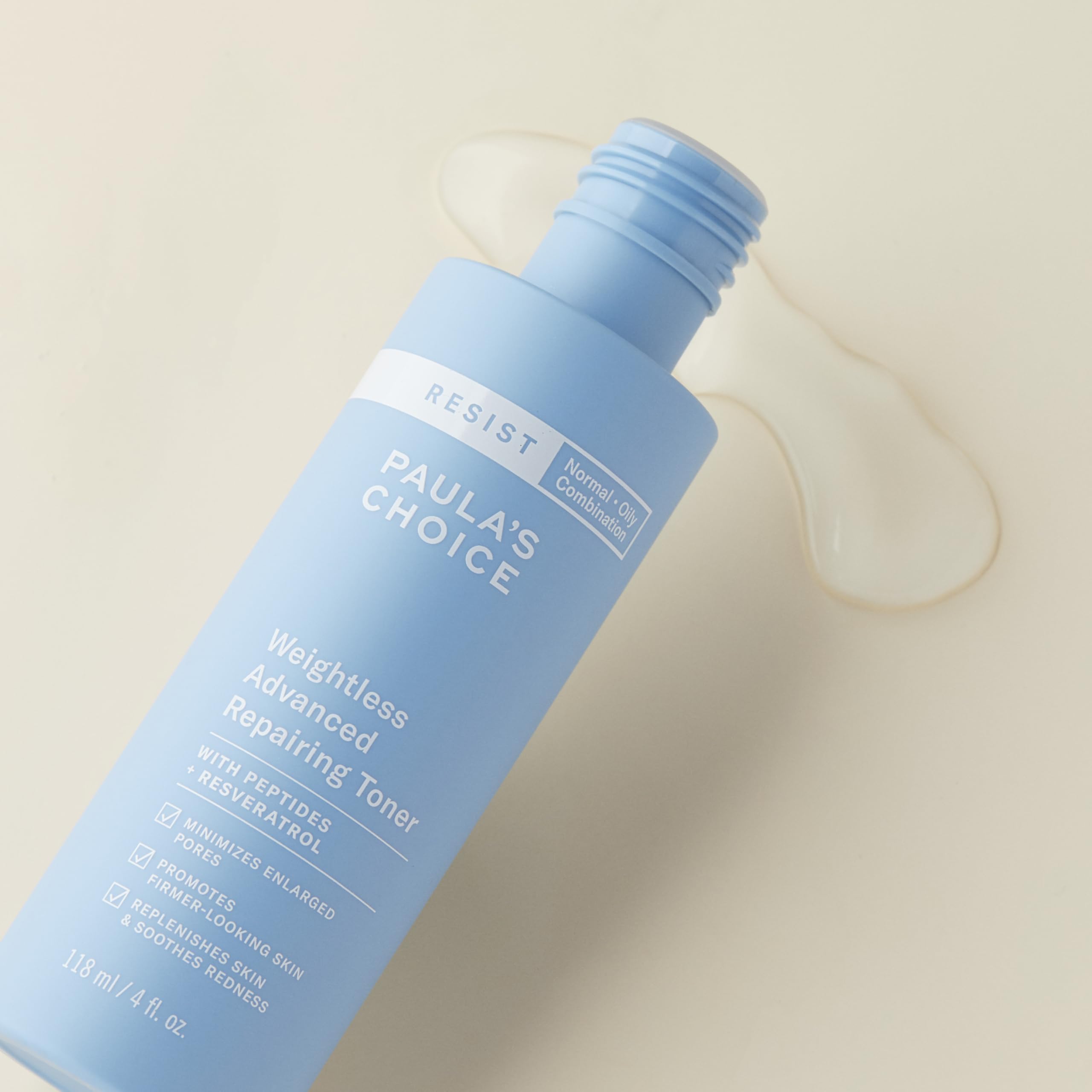 Paula's Choice Resist fragrance-free label signaling a gentle option for sensitive skin