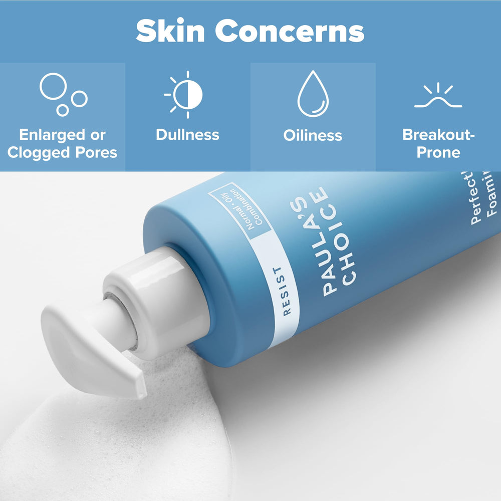 Paula's Choice RESIST pore-refinement closeup showing smoother skin.