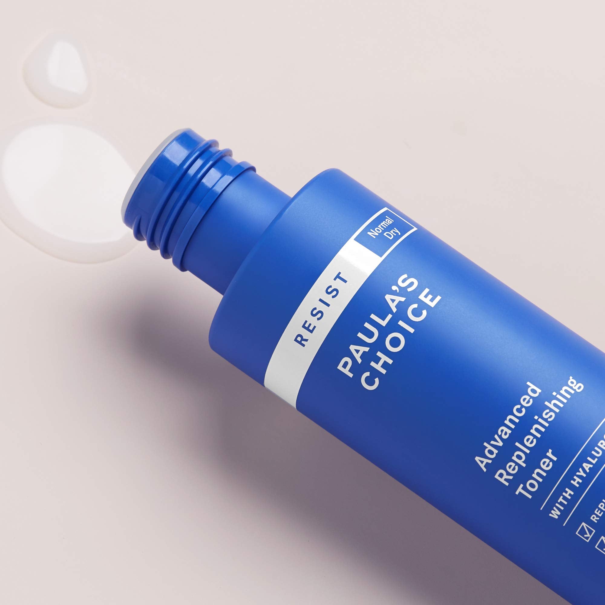 Paula's Choice Resist toner after cleansing illustrates continued hydration for sensitive skin.