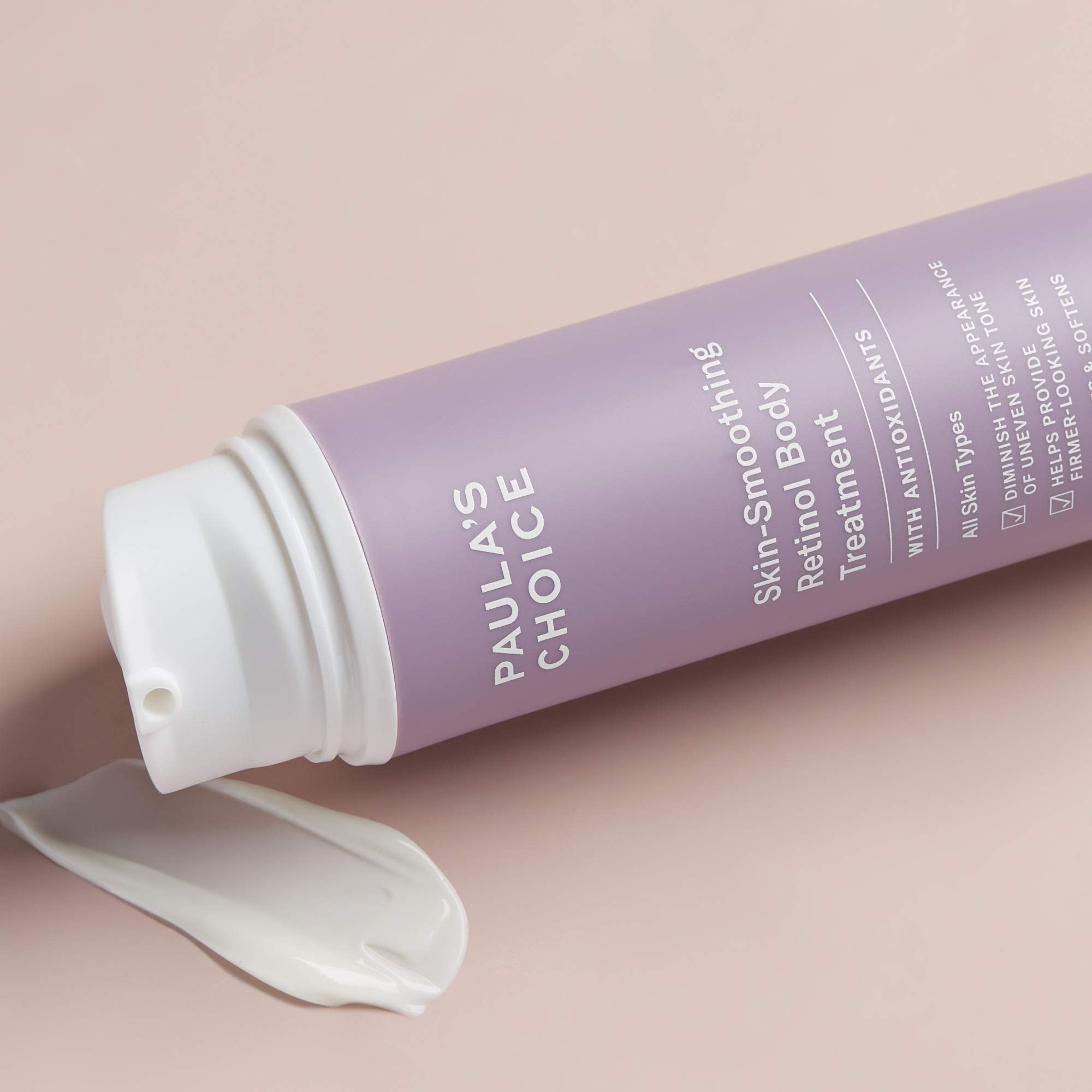 Paula's Choice retinol body lotion with shea butter image, nourishing and smoothing hydration.